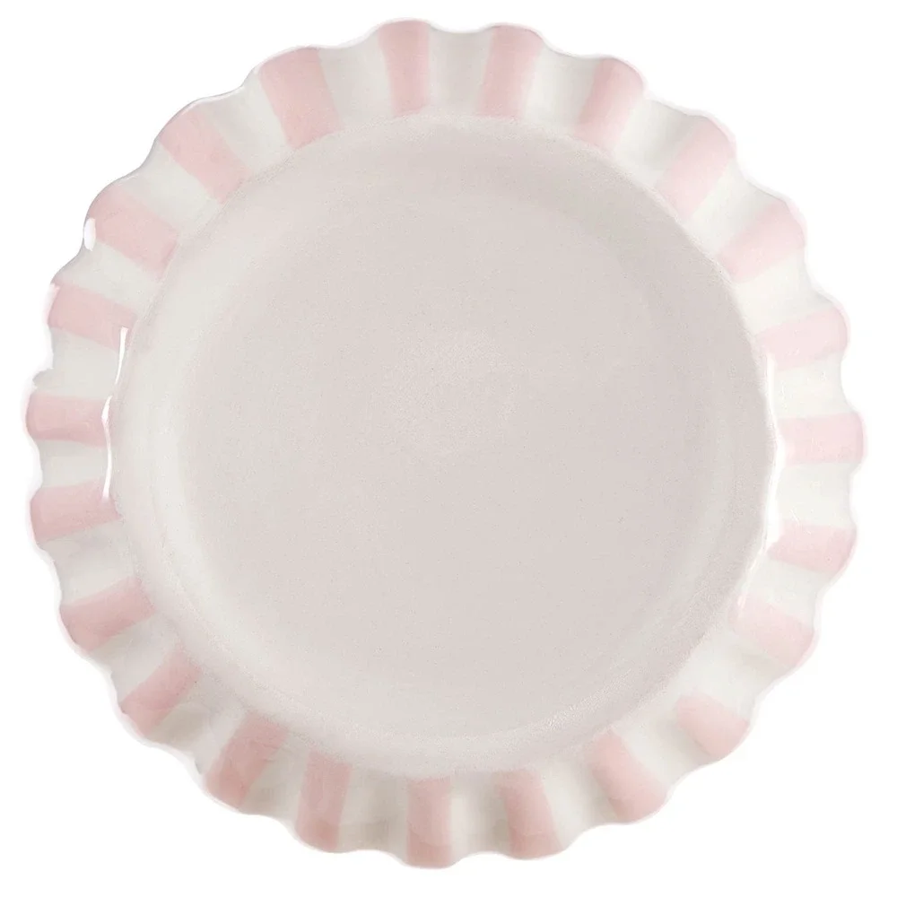 Ceramic Striped Vase Pink/White - Mainstays, Walmart‎ Spring 2026